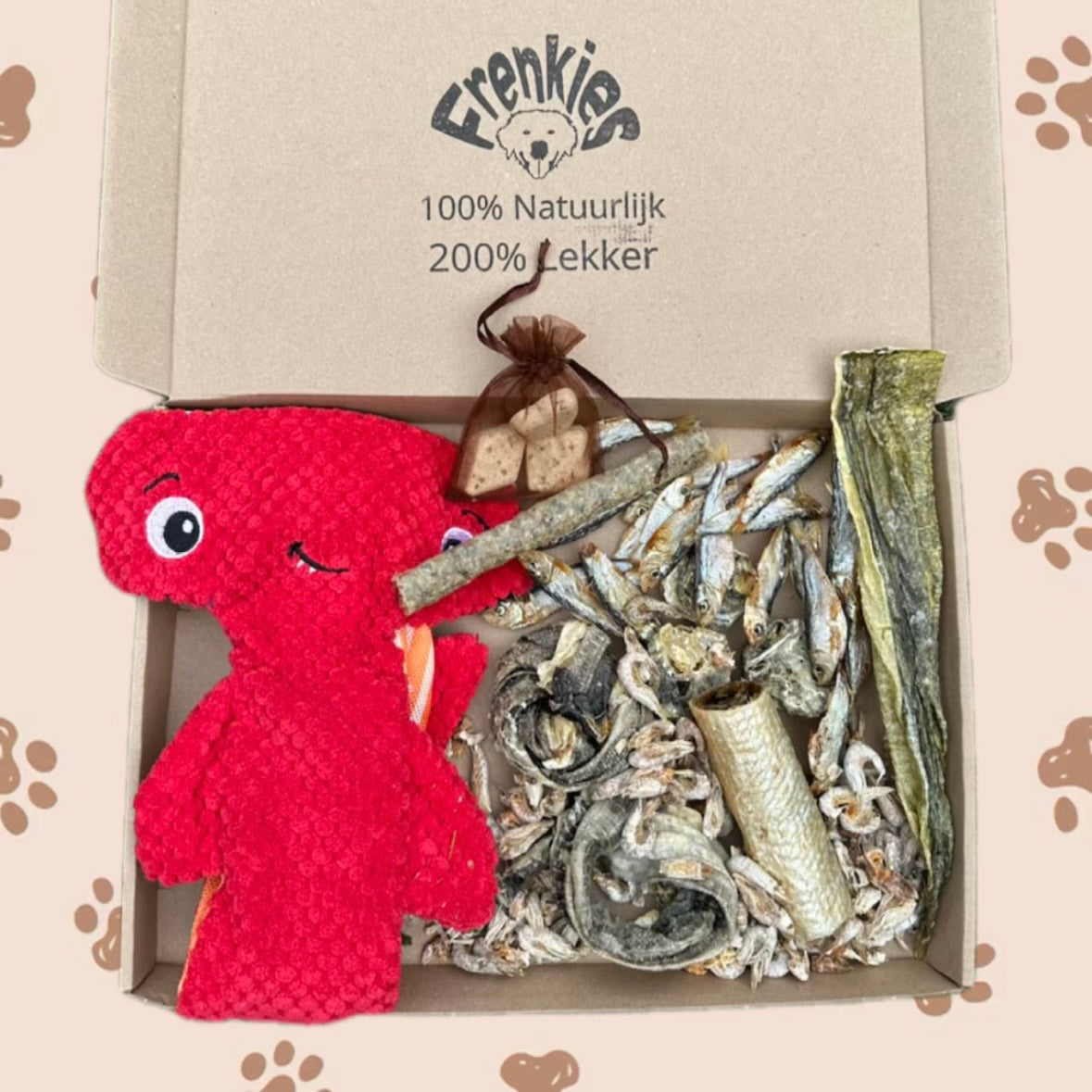 Snackbox door de brievenbus - Vis