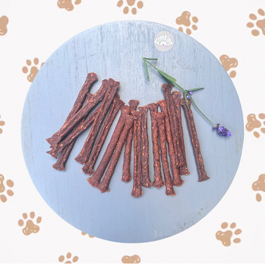 Vleessticks voor honden met de smaak Hert