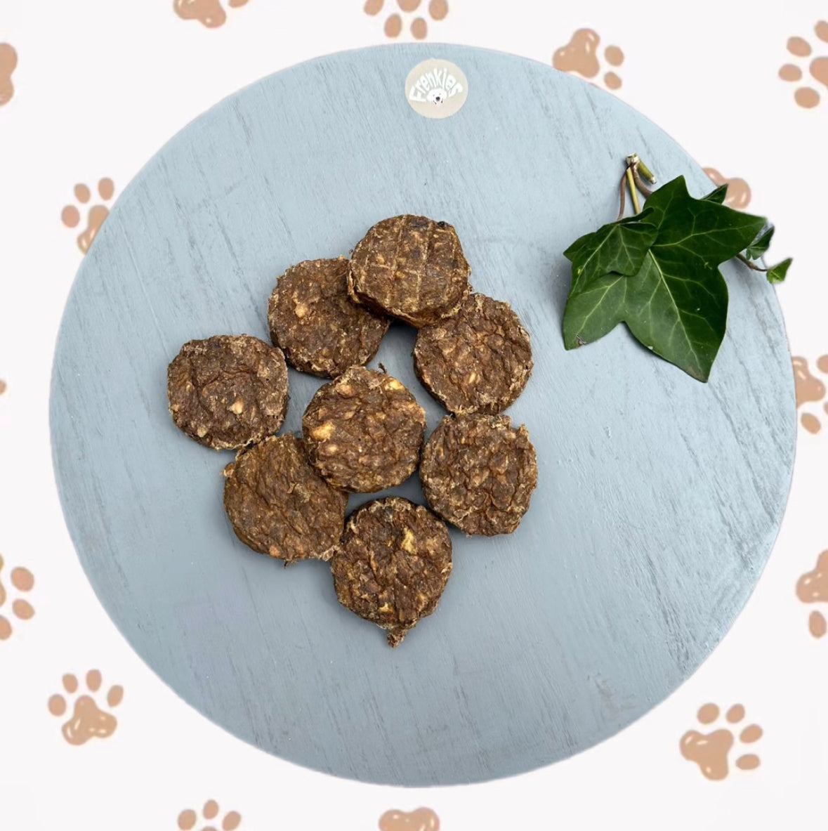 Lamburger snacks voor honden