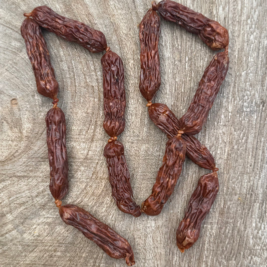 Mini frikandel rund voor honden