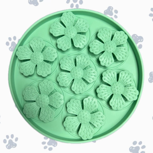 Slowfeeder voor honden groen
