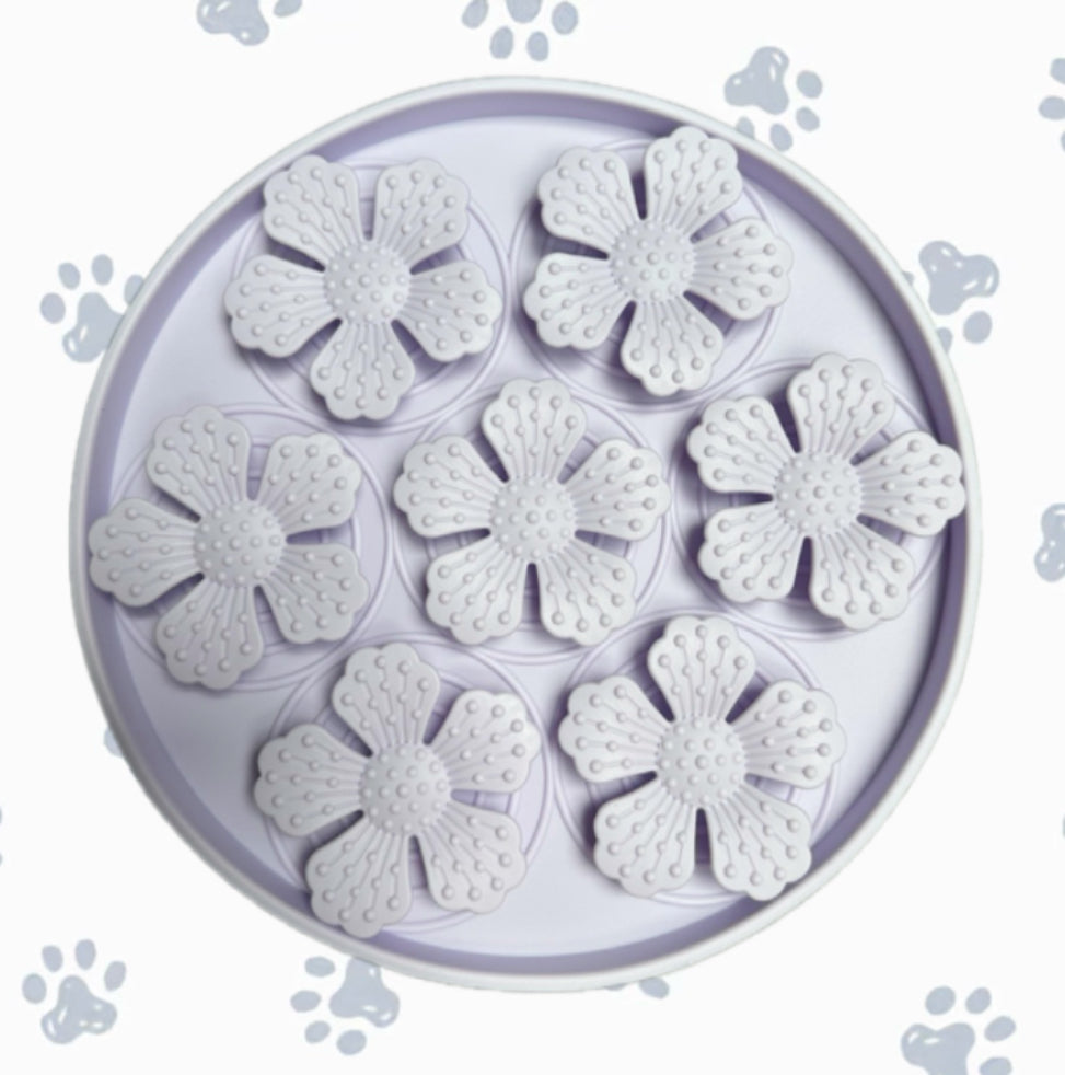 Slowfeeder voor honden paars