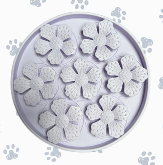 Slowfeeder voor honden paars