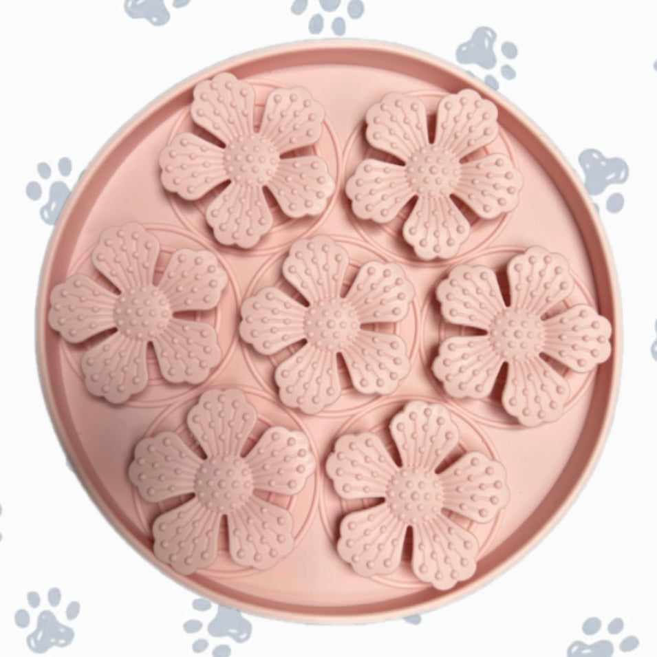 Slowfeeder voor honden roze