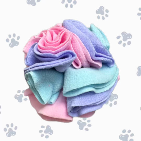 Snuffelbal pastel voor honden