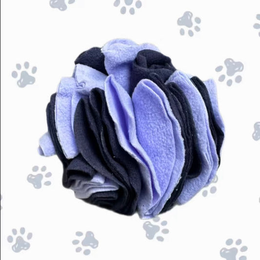 Snuffelbal voor honden paars